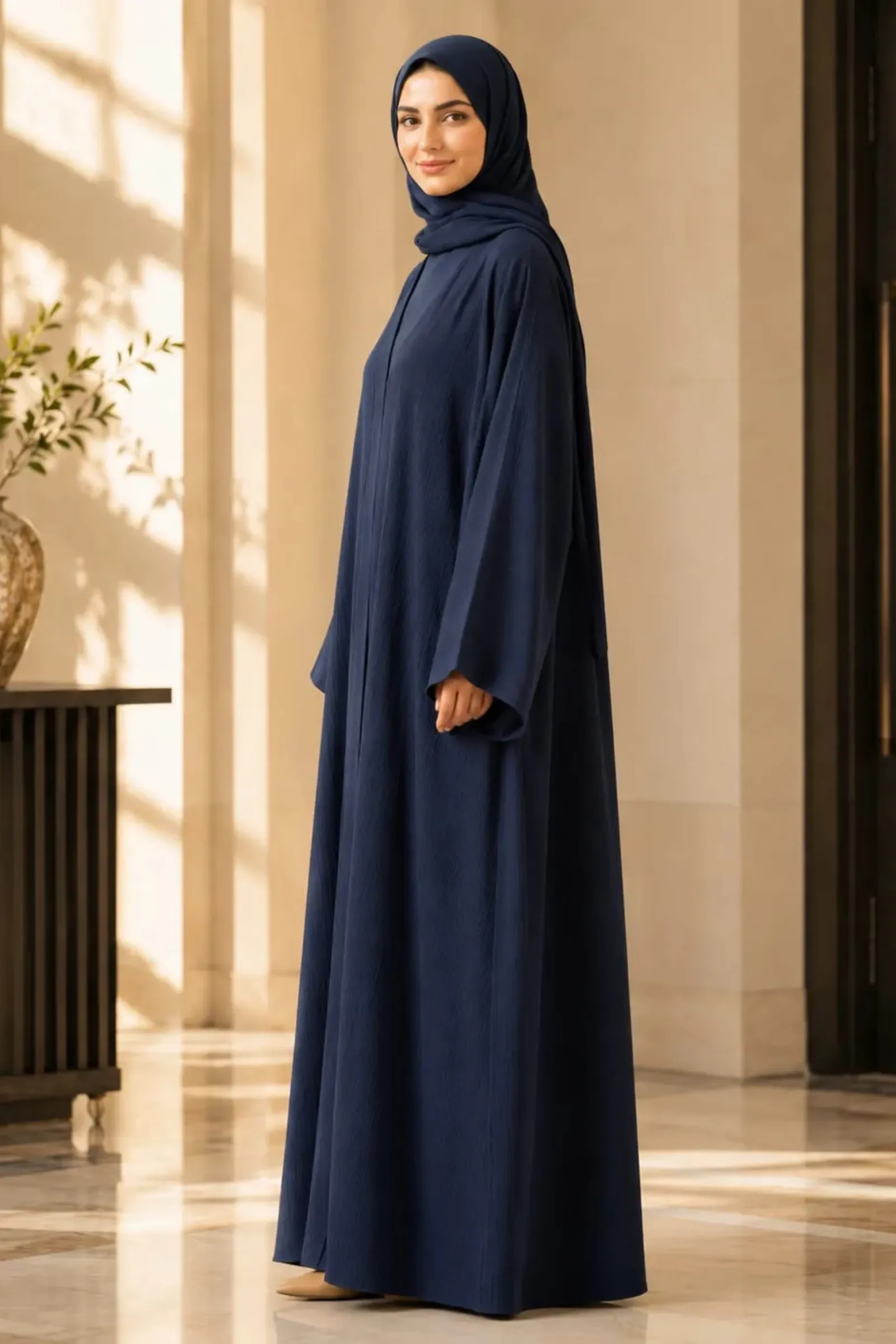 Sky Serenity Abaya