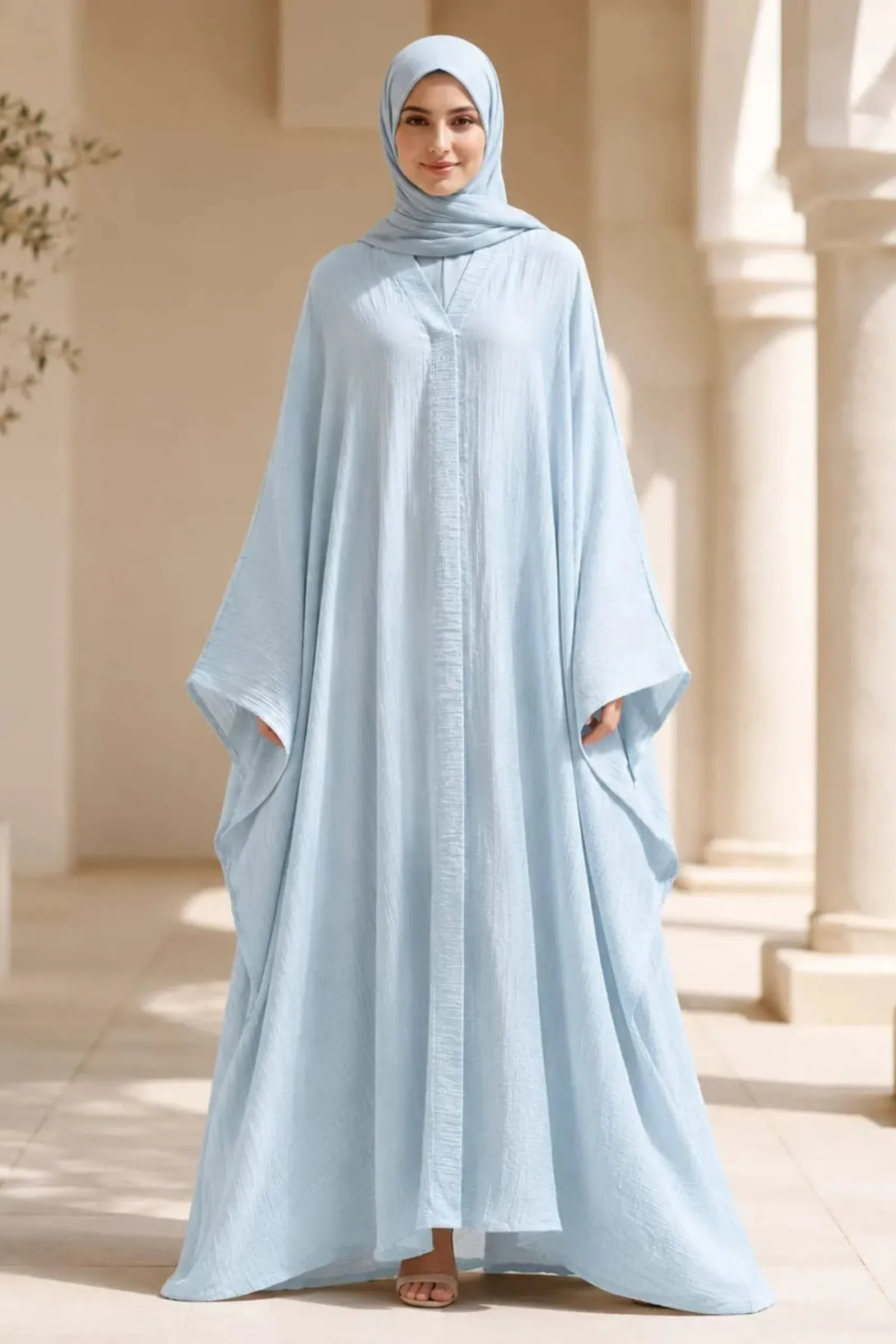 Sky Serenity Abaya