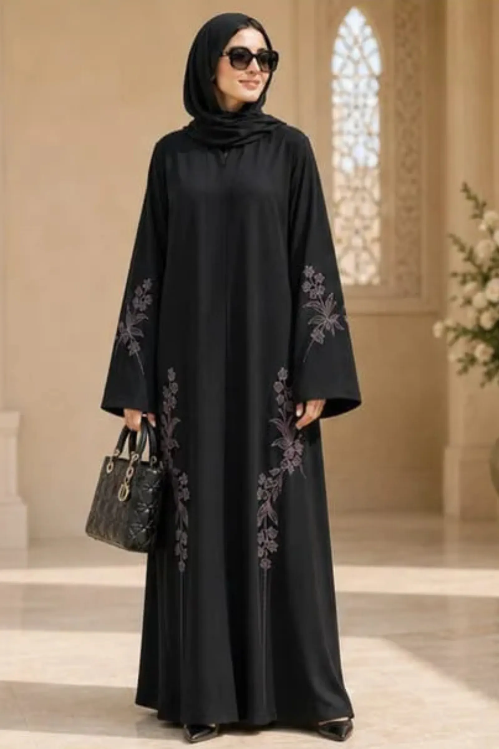 Shakira's Elegant Abaya- 336