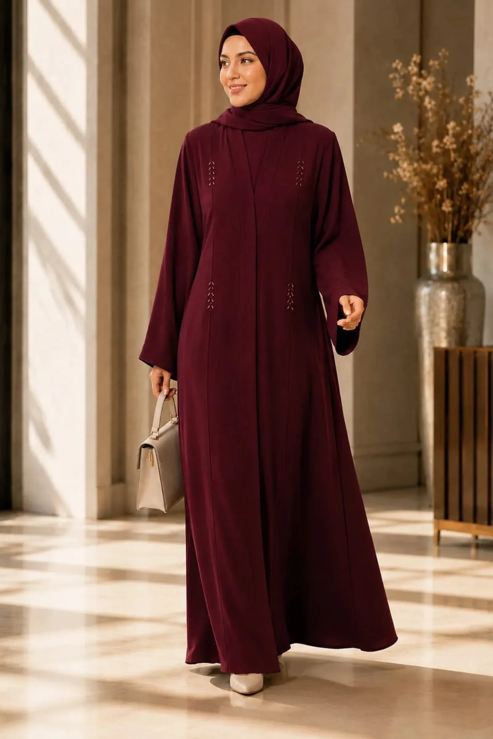 Rose Noor Abaya -331