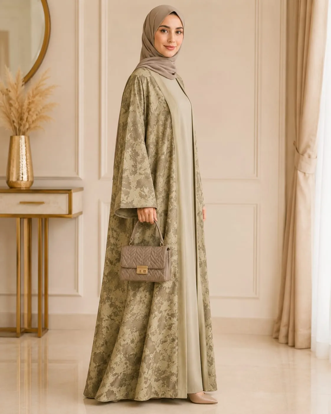 Elegant Print effortless flow, and modset grace abay