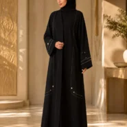 ABAYA HOUSE . Black Aura Abaya