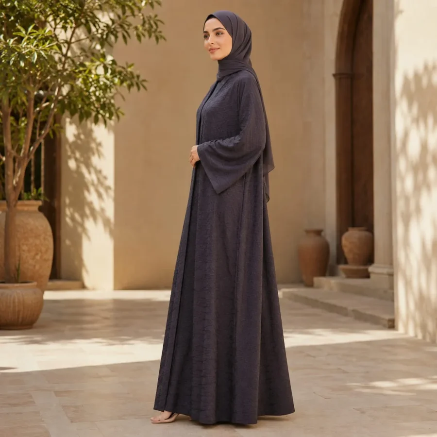 ABAYA HOUSE . Luxe Pattern Abaya ABAYA HOUSE . Luxe Pattern Abaya